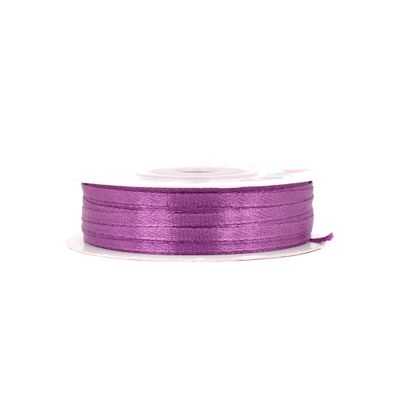 Satinband 3mm x 50m Rolle Dunkles Mauve