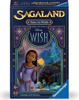 Ravensburger Mitbringspiel Disney Wish Sagaland Time to Wish | ab 6 Jahren