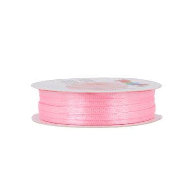 Satinband 3mm x 50m Rolle Hellrosa