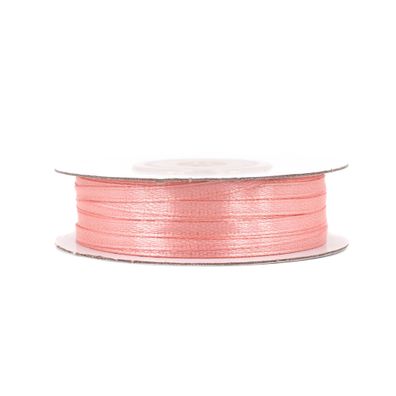 Satinband 3mm x 50m Rolle Lachs
