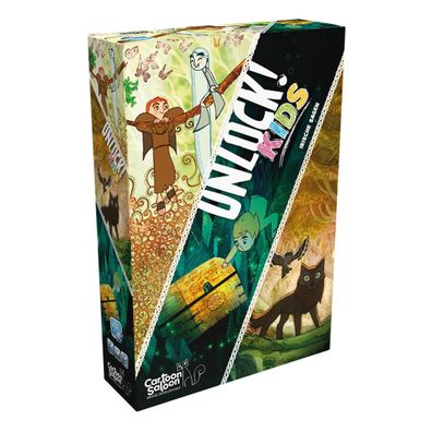 Asmodee Spiel Unlock! Kids Irische Sagen| ab 6 Jahren | 20 Minuten| 1-4 Spieler