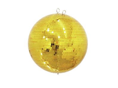 Spiegelkugel 40cm gold Safety Discokugel Mirrorball Disko partykugel Dekokugel