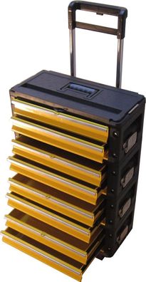 Metall Werkzeugtrolley Werkzeugkasten Werkstattwagen XXL Type 305BBBB m. Schloss