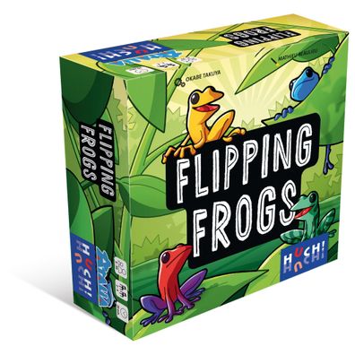 Hutter Spiel Flipping Frogs | ab 6 Jahren | 15 Minuten | 2 - 4 Personen