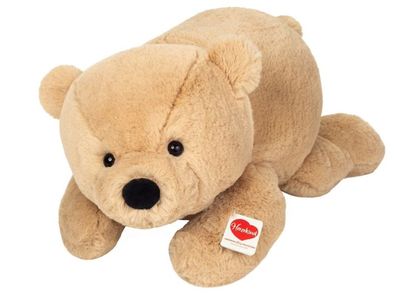 Teddy-Hermann Kuscheltier Stofftier | Plüsch Bär Brownie liegend | braun