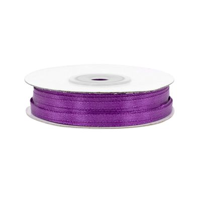 Satinband 3mm x 50m Rolle Lila