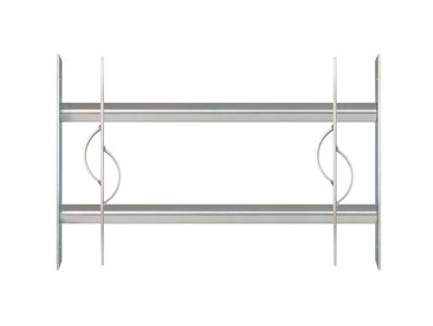 Alberts Fenstergitter Secorino Style 500 - 650 x 300 mm Ausziehgitter