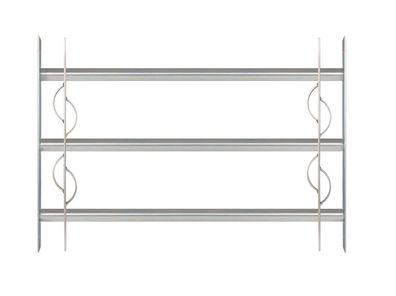 Alberts Fenstergitter Secorino Style 700 - 1050 x 450 mm Ausziehgitter