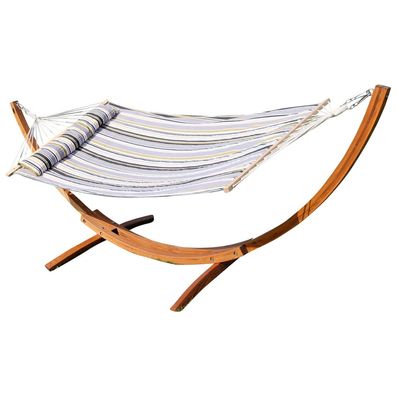 320cm Hängemattengestell Gestell + Stab Hängematte Stabhängematte Lärche NAGUA