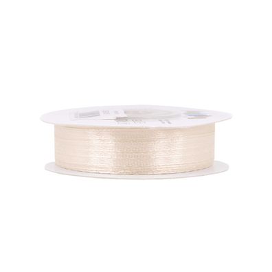 Satinband 3mm x 50m Rolle Champagner