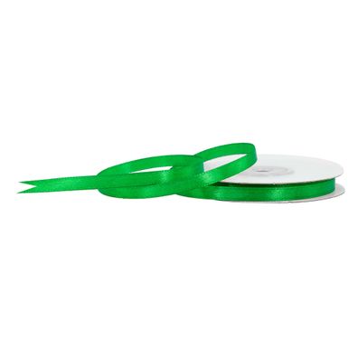 Satinband 6mm x 25m Rolle Grün
