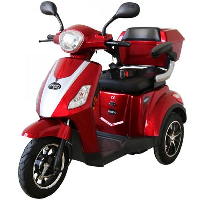 Rolektro E-Trike 25 V.2, Rot, 1000 Watt