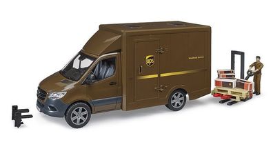 Bruder 02678 MB Sprinter UPS mit Fahrer und Zubehör