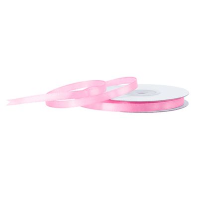 Satinband 6mm x 25m Rolle Rosa