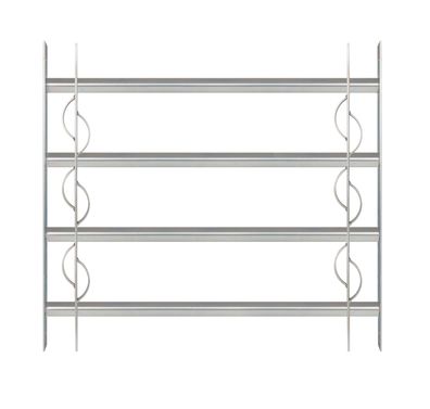 Alberts Fenstergitter Secorino Style 700 - 1050 x 600 mm Ausziehgitter