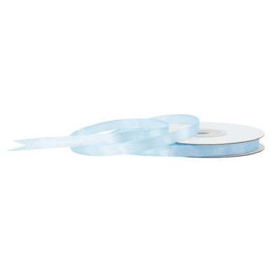 Satinband 6mm x 25m Rolle Hellblau