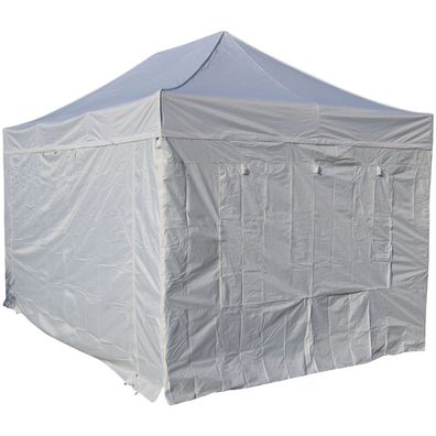 3x4,5m ALU Profi Faltzelt Marktzelt Marktstand 50mm HEX mit Metallgelenken
