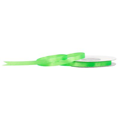 Satinband 6mm x 25m Rolle Apfelgrün