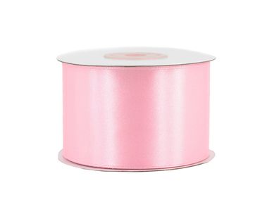 Satinband 50mm x 25m Rolle Hellrosa