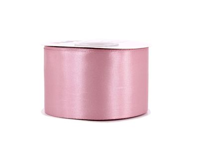 Satinband 50mm x 25m Rolle Altrosa