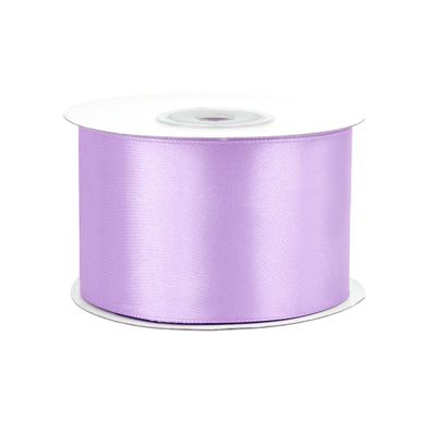Satinband 50mm x 25m Rolle Flieder