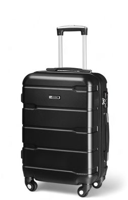 ALEOS. Handgepäckskoffer Hartschale 40x25x55cm 100% ABS+PC TSA Schloss und 4 Rollen