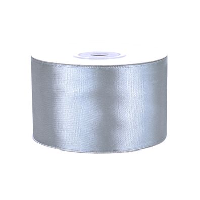 Satinband 50mm x 25m Rolle Dunkelgrau