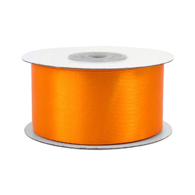 Satinband 38mm x 25m Rolle Orange