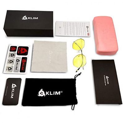 KLIM Juliette Blaulichtfilter Brille für Frauen filtert 92% des Blaulichts