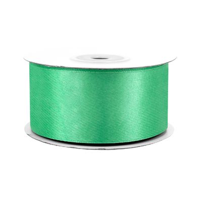 Satinband 38mm x 25m Rolle Jadegrün