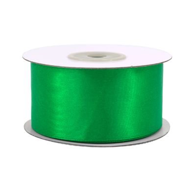 Satinband 38mm x 25m Rolle Grün