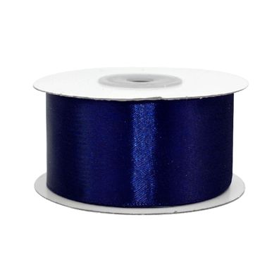 Satinband 38mm x 25m Rolle Dunkelblau