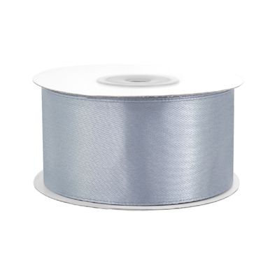 Satinband 38mm x 25m Rolle Dunkelgrau