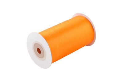 Satinband 100mm x 10m Rolle Orange