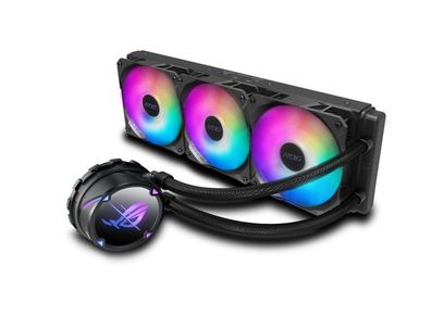 ASUS ROG STRIX LC II 360 ARGB Prozessor All-in-One-Flüssigkeitskühler 12 cm Schwarz