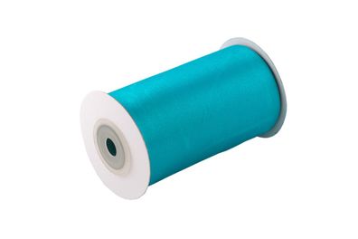 Satinband 100mm x 10m Rolle Türkis