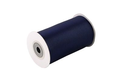 Satinband 100mm x 10m Rolle Dunkelblau
