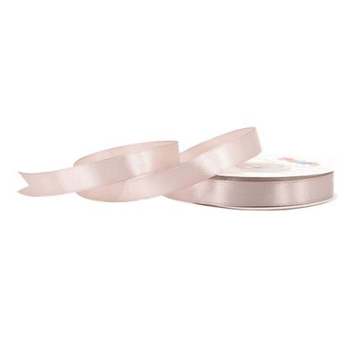Satinband 12mm x 25m Rolle Taupe