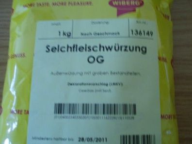 Selchfleischwürzung OG 1 kg von Wiberg