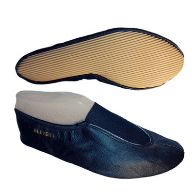 Voltigierschläppchen / Voltigierschuhe, schwarz Modell: 3841 »Moskau«