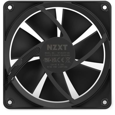 NZXT F120 RGB Computergehäuse Ventilator 12 cm Schwarz 1 Stück(e)