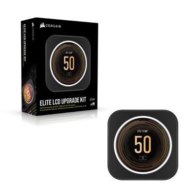Corsair iCUE ELITE CPU Cooler LCD Display Upgrade Kit Anzeige
