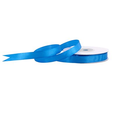 Satinband 12mm x 25m Rolle Mittelblau