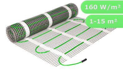 Fußbodenheizung Elektrisch HoWaTech Comfort | TWIN Bodenheizung Heizmatte 160 W/m²