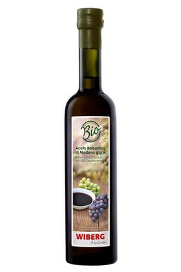 Wiberg BIO Aceto Balsamico di Modena g.g.A., 0,5 l - Artikelnummer: 214622