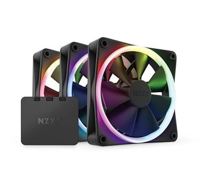 NZXT F120 RGB Triple Pack Computergehäuse Ventilator 12 cm Schwarz 3 Stück(e)
