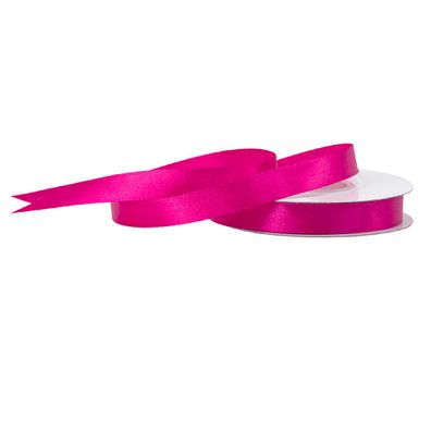 Satinband 12mm x 25m Rolle Fuchsia