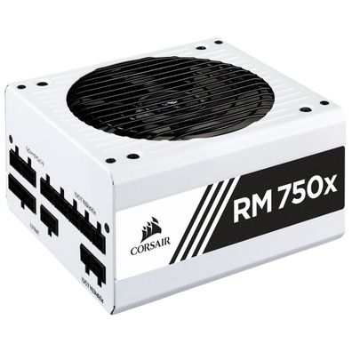 Corsair RM750x Netzteil 750 W 20 + 4 pin ATX ATX Schwarz, Weiß