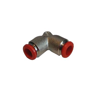 Fußbodenheizung Wasser 8mm Rohr Verbinder Eck Kupplung Metall Steckverbinder