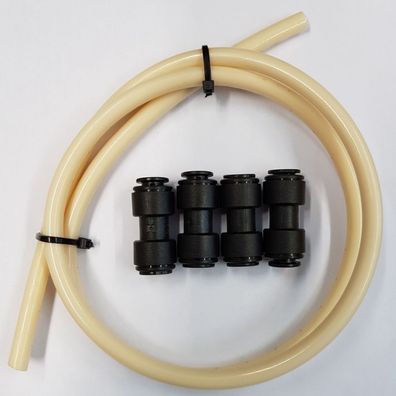 Fußbodenheizung Wasser Reparaturset 8mm Rohr Verbinder Jollytherm Aquaheat